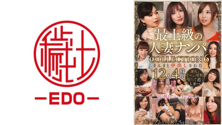 【レビュー】最上級の人妻ナンパ COLLECTION 6 まんまと中出しされた12人4時間を購入前チェック